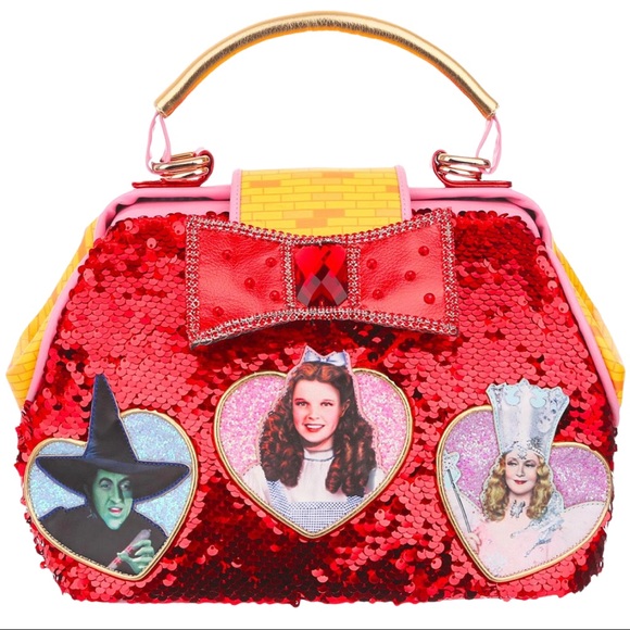 Irregular Choice Handbags - Irregular Choice Wizard of Oz ruby red sequins bag purse handbag
